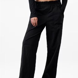 Athleta Dark Green Relaxed Fit Joggers